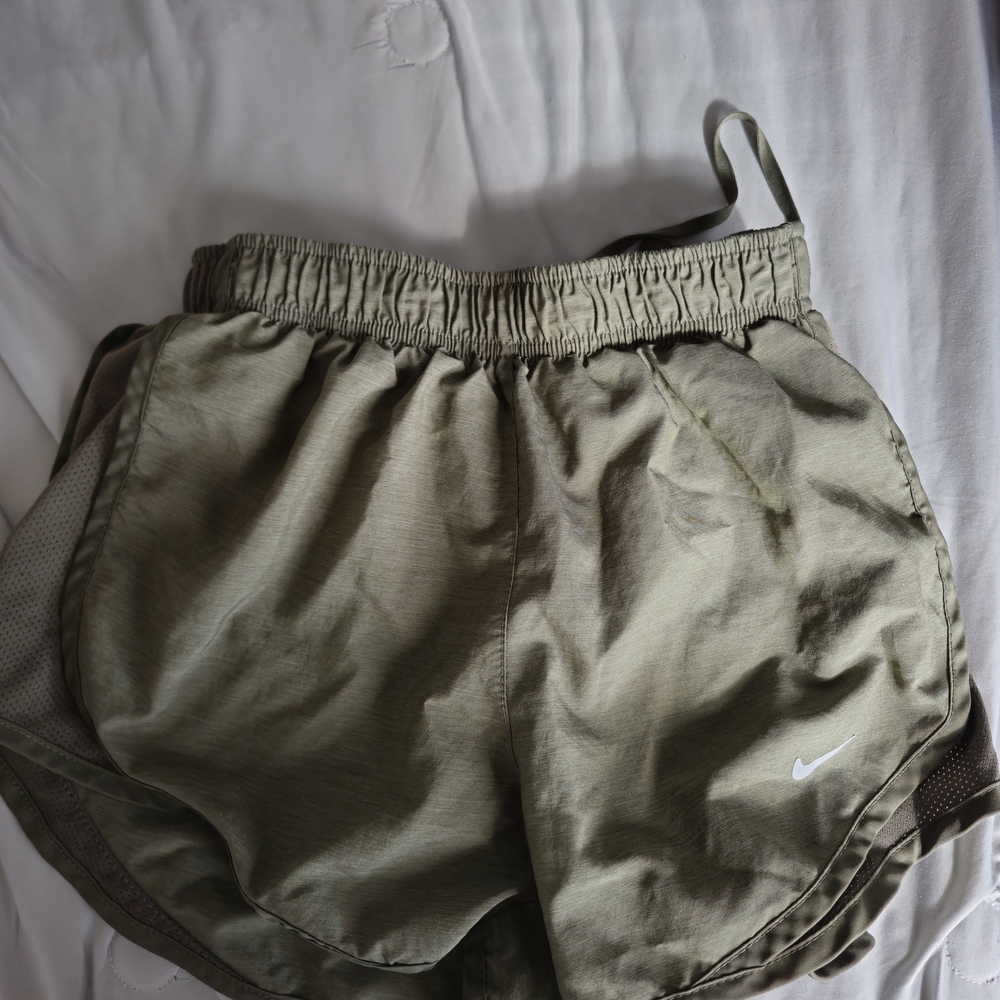 Nike Women's Olive Athletic Shorts